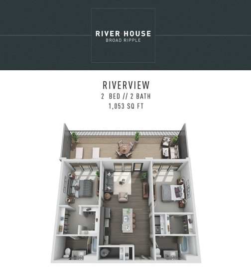 riverhouse floor plan at The River House